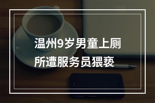 温州9岁男童上厕所遭服务员猥亵