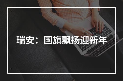 瑞安：国旗飘扬迎新年