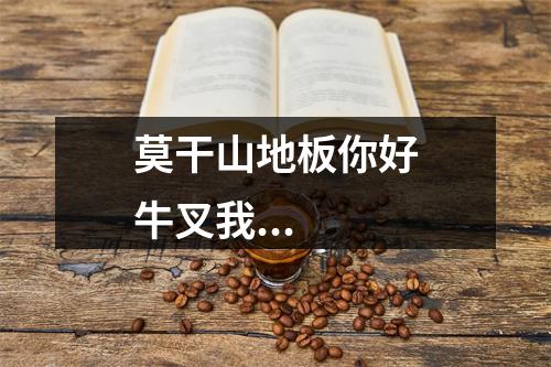 莫干山地板你好牛叉我...