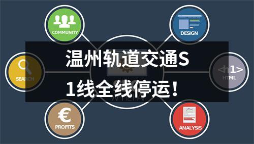 温州轨道交通S1线全线停运！