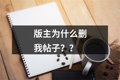 版主为什么删我帖子？？