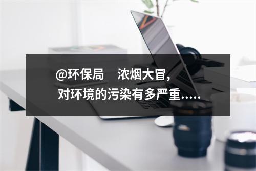 @环保局     浓烟大冒,  对环境的污染有多严重...