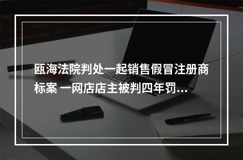 瓯海法院判处一起销售假冒注册商标案 一网店店主被判四年罚220万元