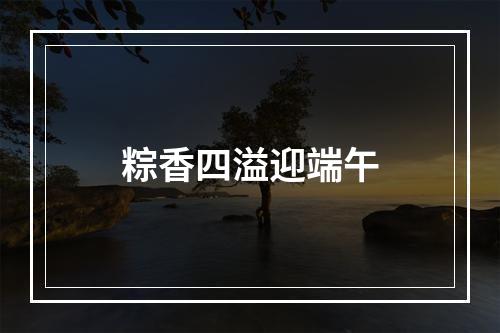 粽香四溢迎端午