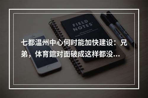 七都温州中心何时能加快建设：兄弟，体育錧对面破成这样都没关系，七都是否太远了
