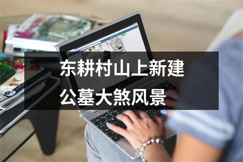 东耕村山上新建公墓大煞风景
