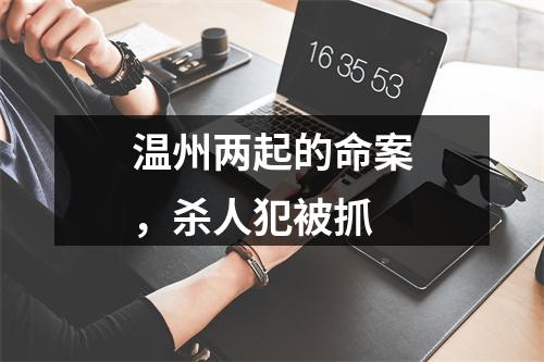 温州两起的命案，杀人犯被抓