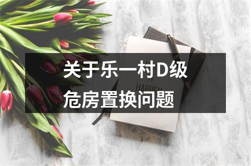 关于乐一村D级危房置换问题
