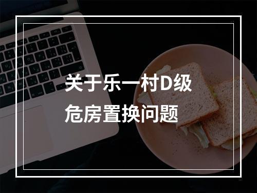 关于乐一村D级危房置换问题