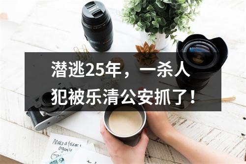 潜逃25年，一杀人犯被乐清公安抓了！