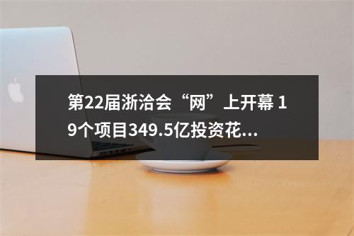 第22届浙洽会“网”上开幕 19个项目349.5亿投资花落温州