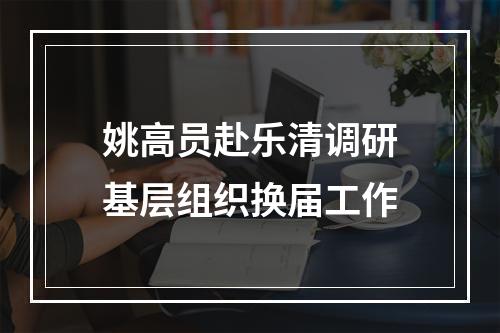 姚高员赴乐清调研基层组织换届工作