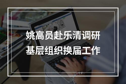 姚高员赴乐清调研基层组织换届工作