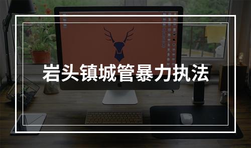 岩头镇城管暴力执法