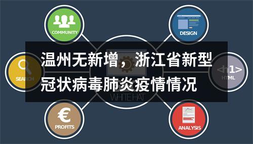 温州无新增，浙江省新型冠状病毒肺炎疫情情况