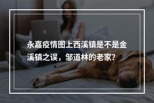 永嘉疫情图上西溪镇是不是金溪镇之误，邹道林的老家？