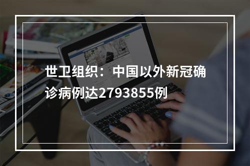 世卫组织：中国以外新冠确诊病例达2793855例