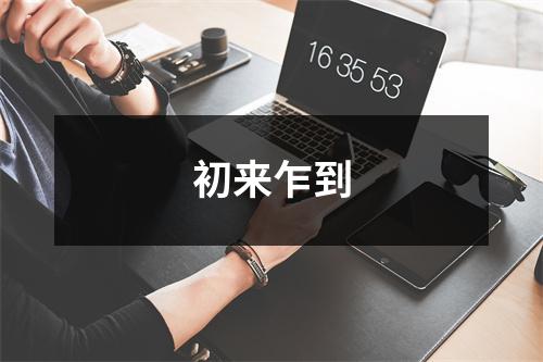 初来乍到