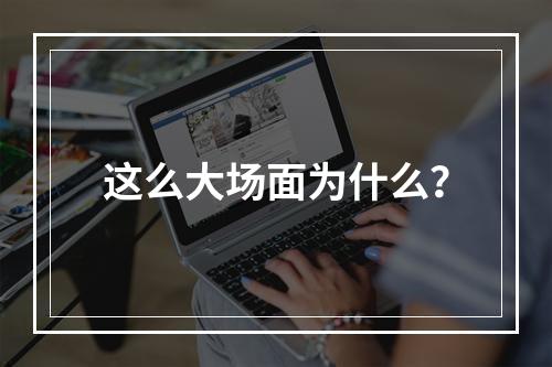 这么大场面为什么？