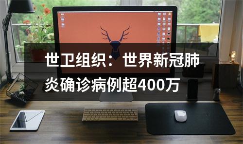 世卫组织：世界新冠肺炎确诊病例超400万