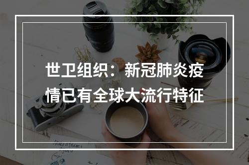 世卫组织：新冠肺炎疫情已有全球大流行特征