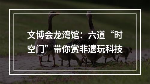 文博会龙湾馆：六道“时空门”带你赏非遗玩科技