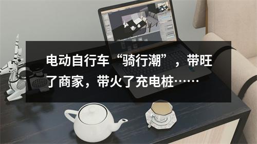 电动自行车“骑行潮”，带旺了商家，带火了充电桩……