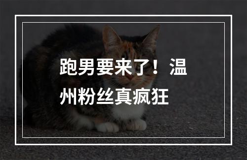 跑男要来了！温州粉丝真疯狂