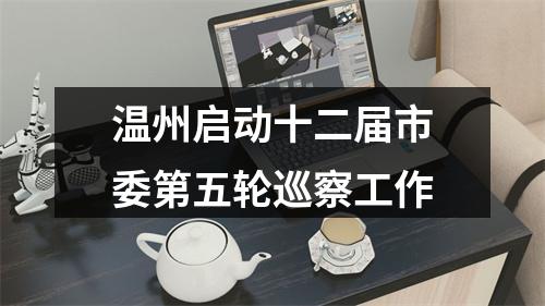 温州启动十二届市委第五轮巡察工作