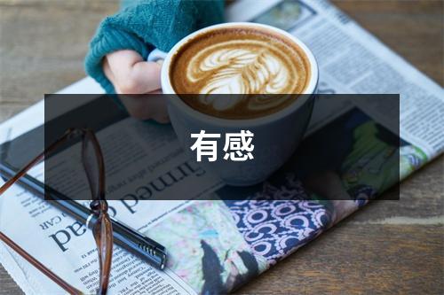 有感