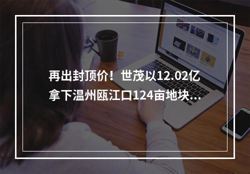 再出封顶价！世茂以12.02亿拿下温州瓯江口124亩地块，会是下一个年度红盘吗 ...