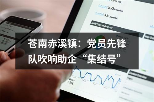 苍南赤溪镇：党员先锋队吹响助企“集结号”