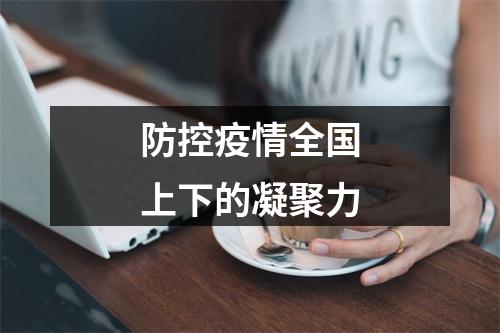 防控疫情全国上下的凝聚力