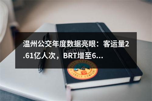 温州公交年度数据亮眼：客运量2.61亿人次，BRT增至6条