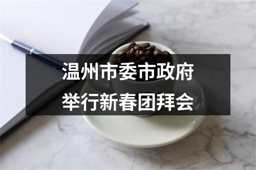 温州市委市政府举行新春团拜会