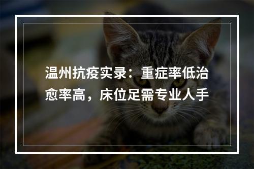 温州抗疫实录：重症率低治愈率高，床位足需专业人手