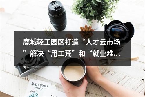 鹿城轻工园区打造“人才云市场 ”解决“用工荒”和“就业难”