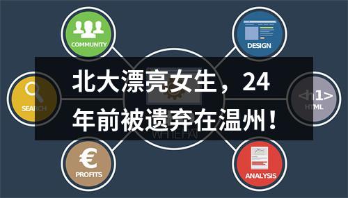 北大漂亮女生，24年前被遗弃在温州！