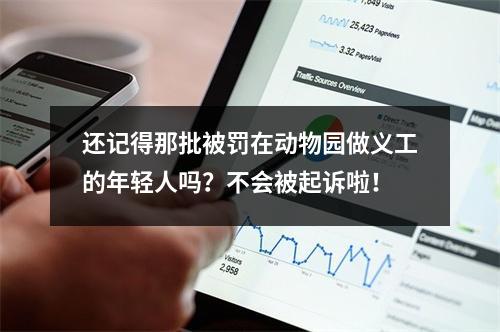 还记得那批被罚在动物园做义工的年轻人吗？不会被起诉啦！