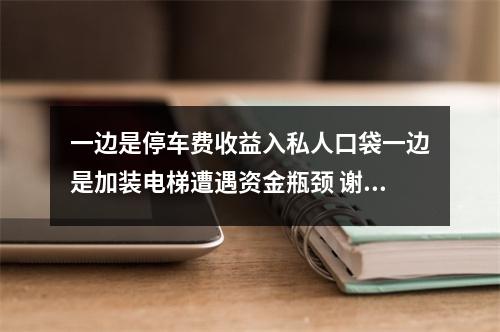 一边是停车费收益入私人口袋一边是加装电梯遭遇资金瓶颈 谢池商城停车位该怎样管理？