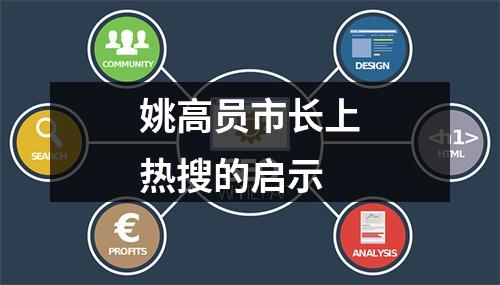 姚高员市长上热搜的启示