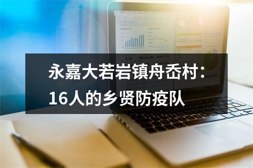 永嘉大若岩镇舟岙村：16人的乡贤防疫队