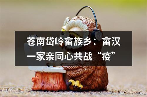 苍南岱岭畲族乡：畲汉一家亲同心共战“疫”