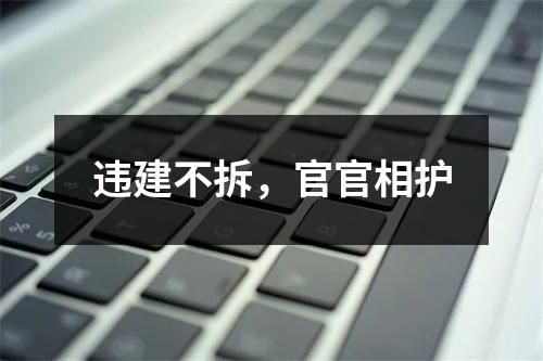 违建不拆，官官相护