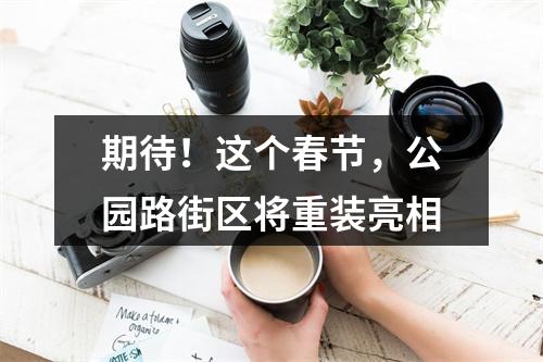 期待！这个春节，公园路街区将重装亮相