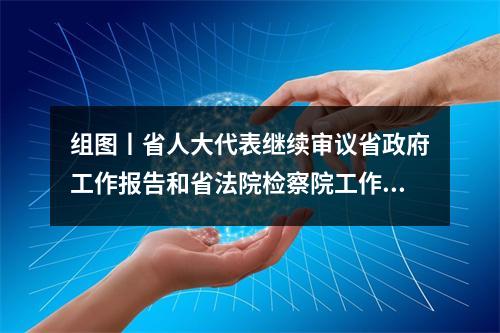 组图丨省人大代表继续审议省政府工作报告和省法院检察院工作报告