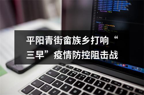 平阳青街畲族乡打响“三早”疫情防控阻击战