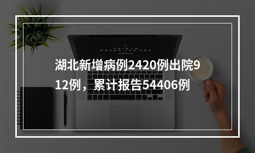 湖北新增病例2420例出院912例，累计报告54406例