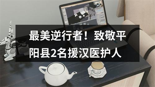 最美逆行者！致敬平阳县2名援汉医护人