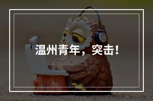 温州青年，突击！